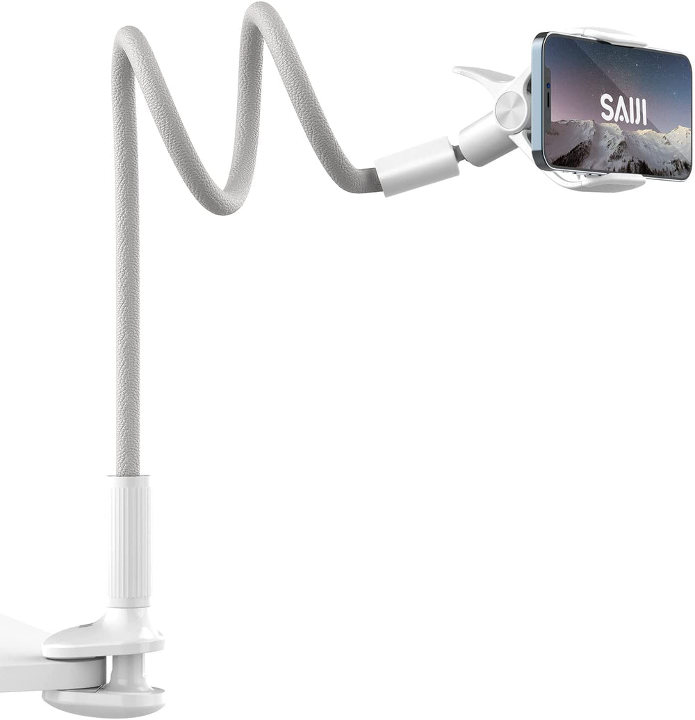 SAIJI - Leather Gooseneck Phone Holder - IVY3-95