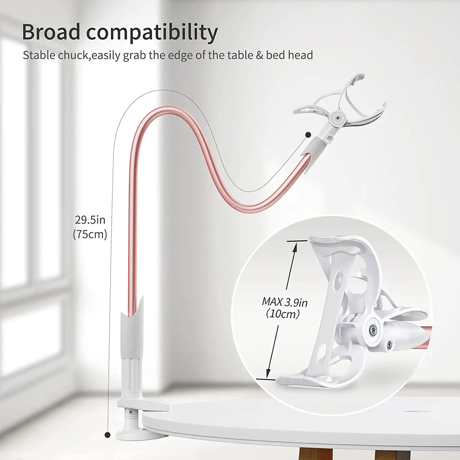 Gooseneck Phone Holder for Bed – IVY SAIJI Dubai, UAE –