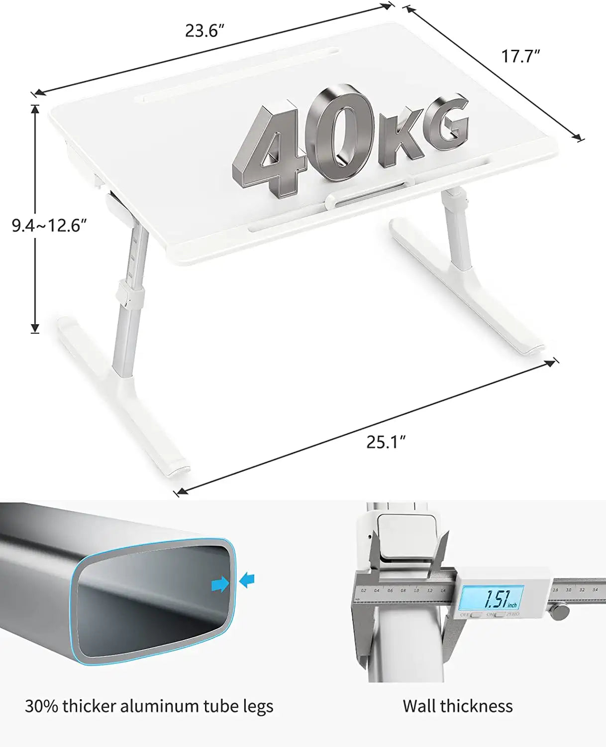 SAIJI - Portable laptop table - K7 Ultimate