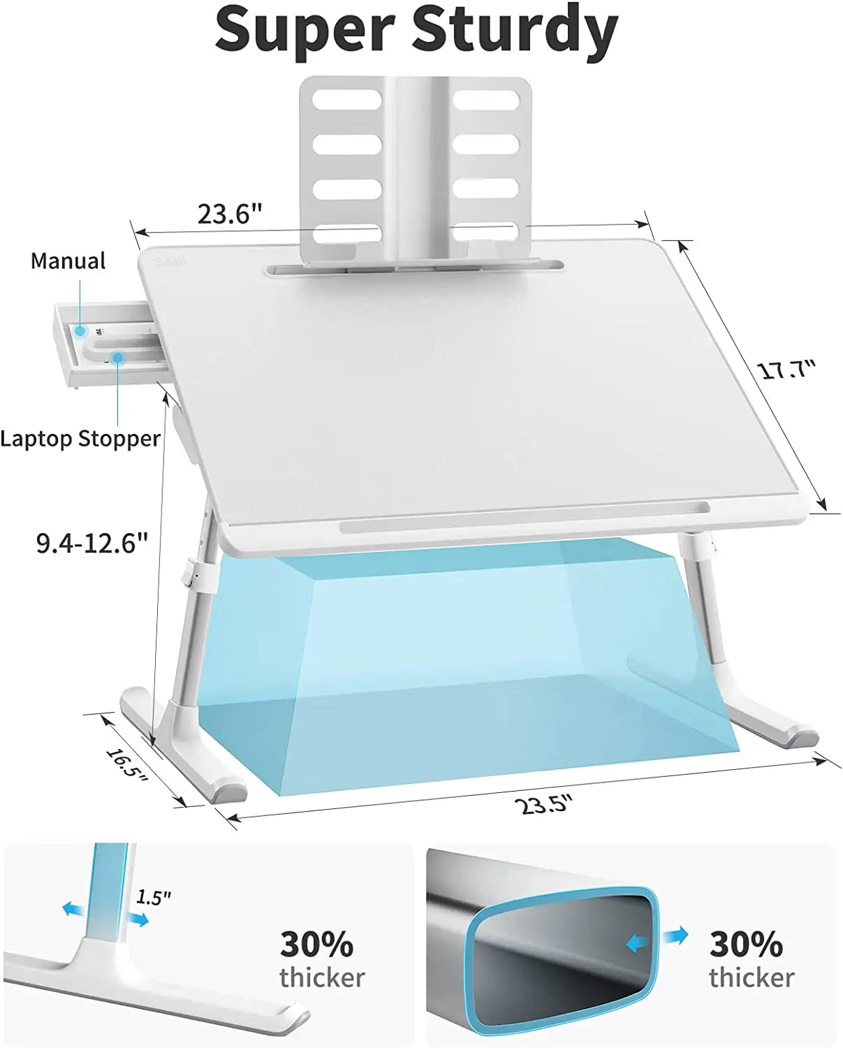 SAIJI - Portable laptop table - K7 Ultimate