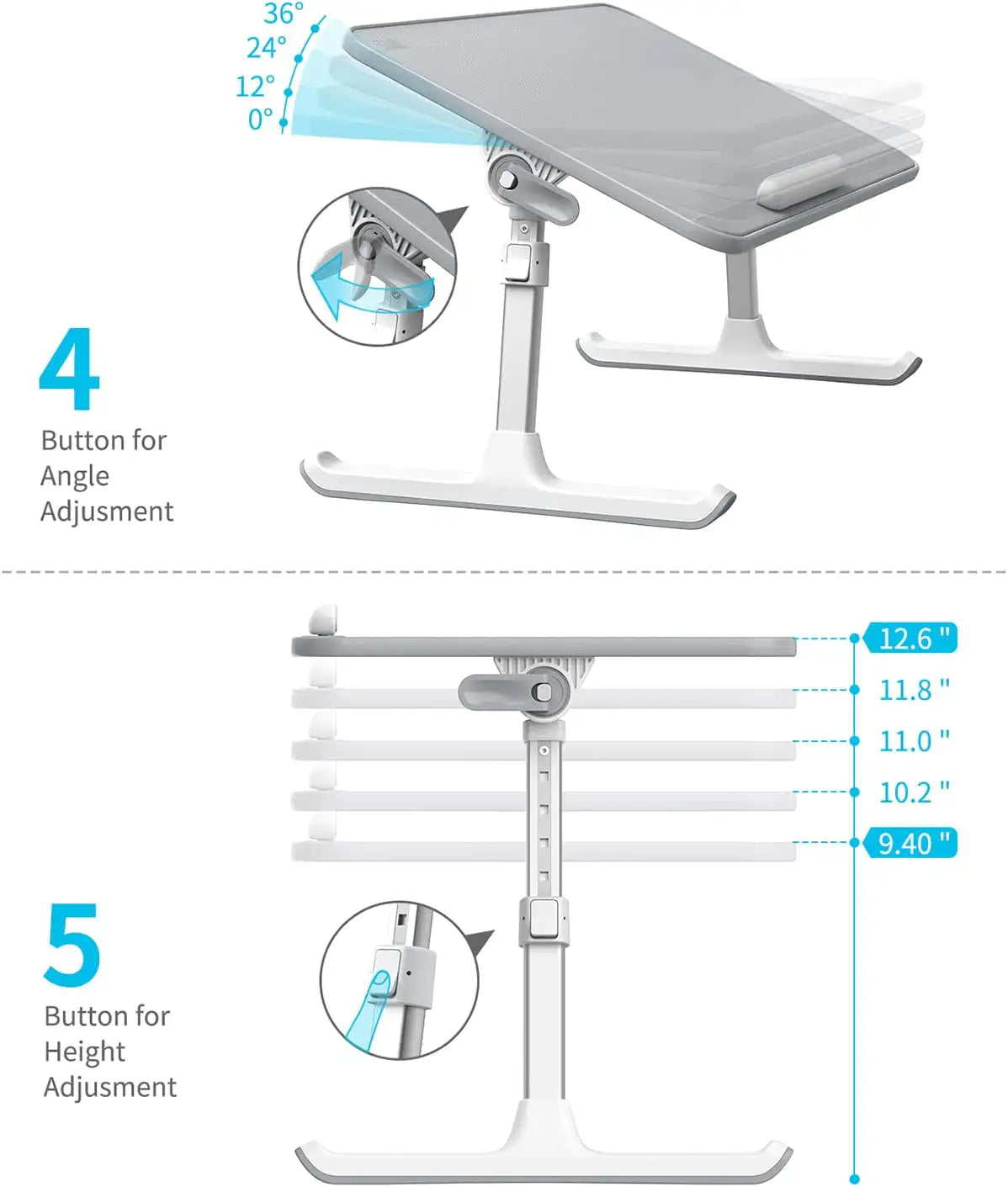 SAIJI - Laptop Table - AL30