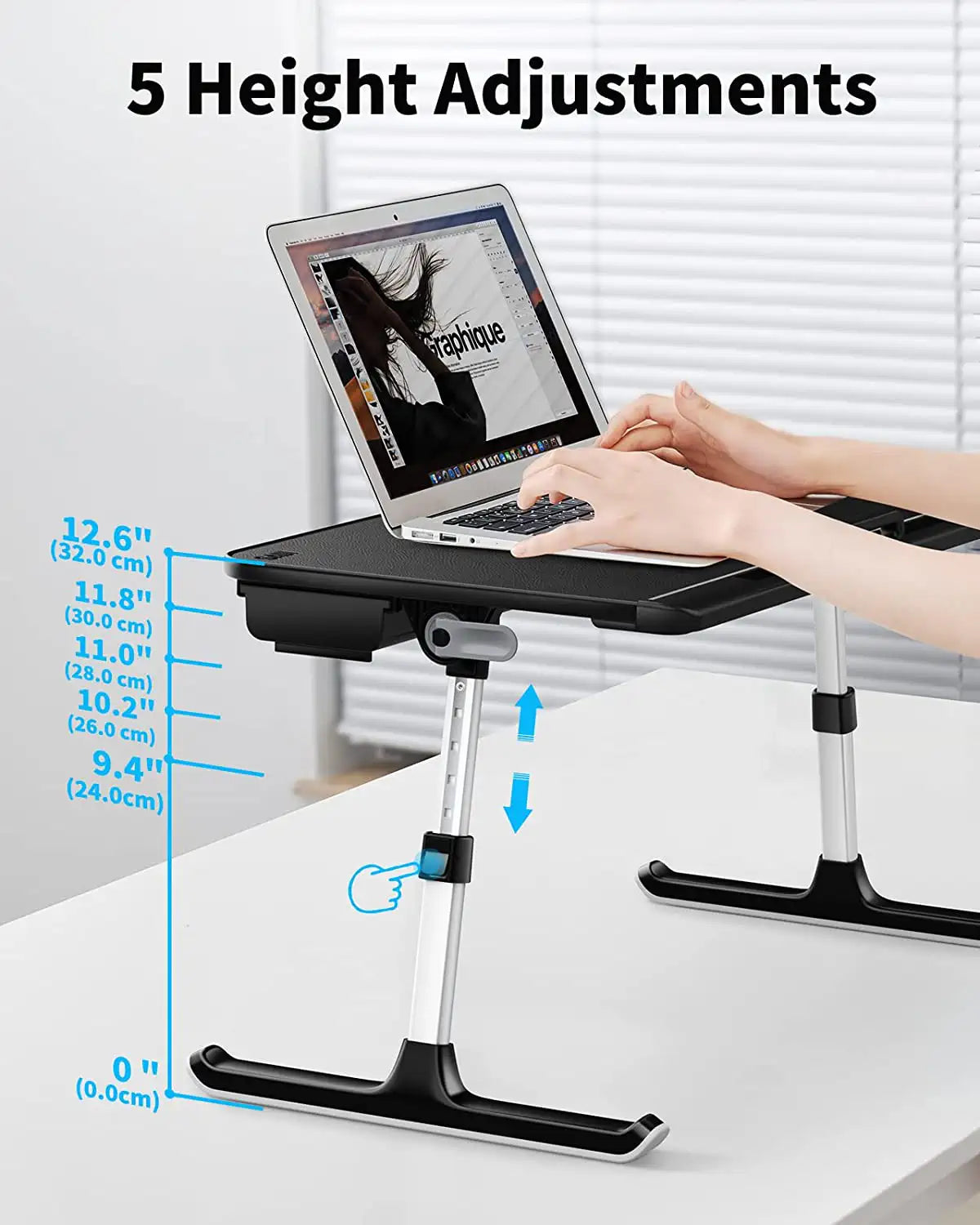 Laptop Table Laptop desk with storage MINI K7 SAIJI Dubai