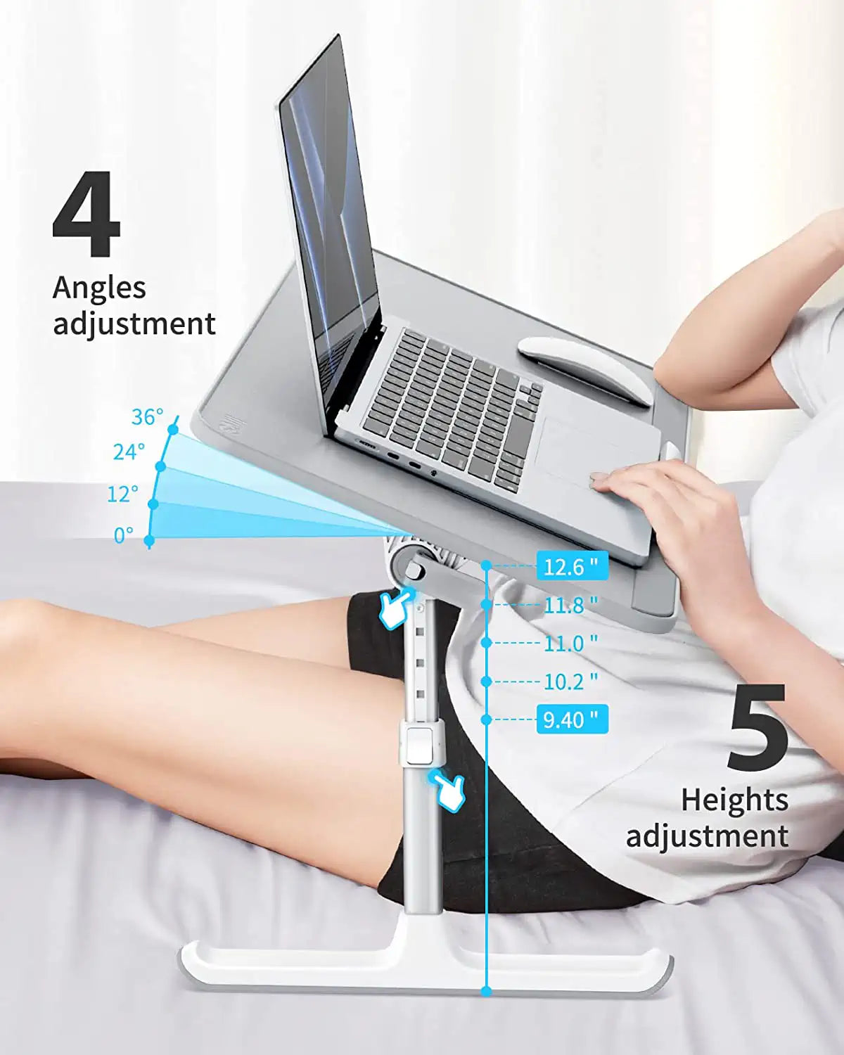 SAIJI - Laptop stand for desk - AL33