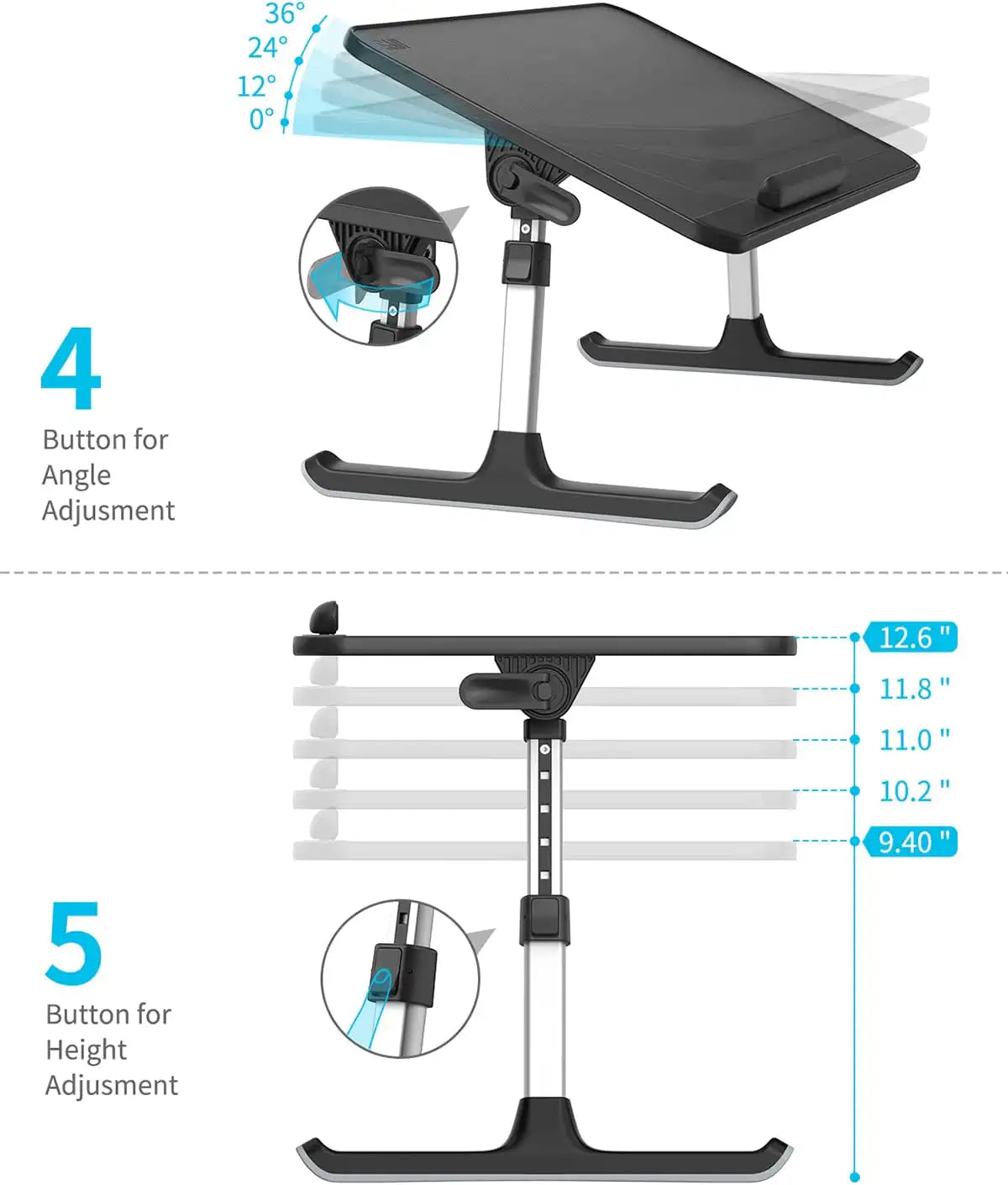 SAIJI - Laptop Table - AL30