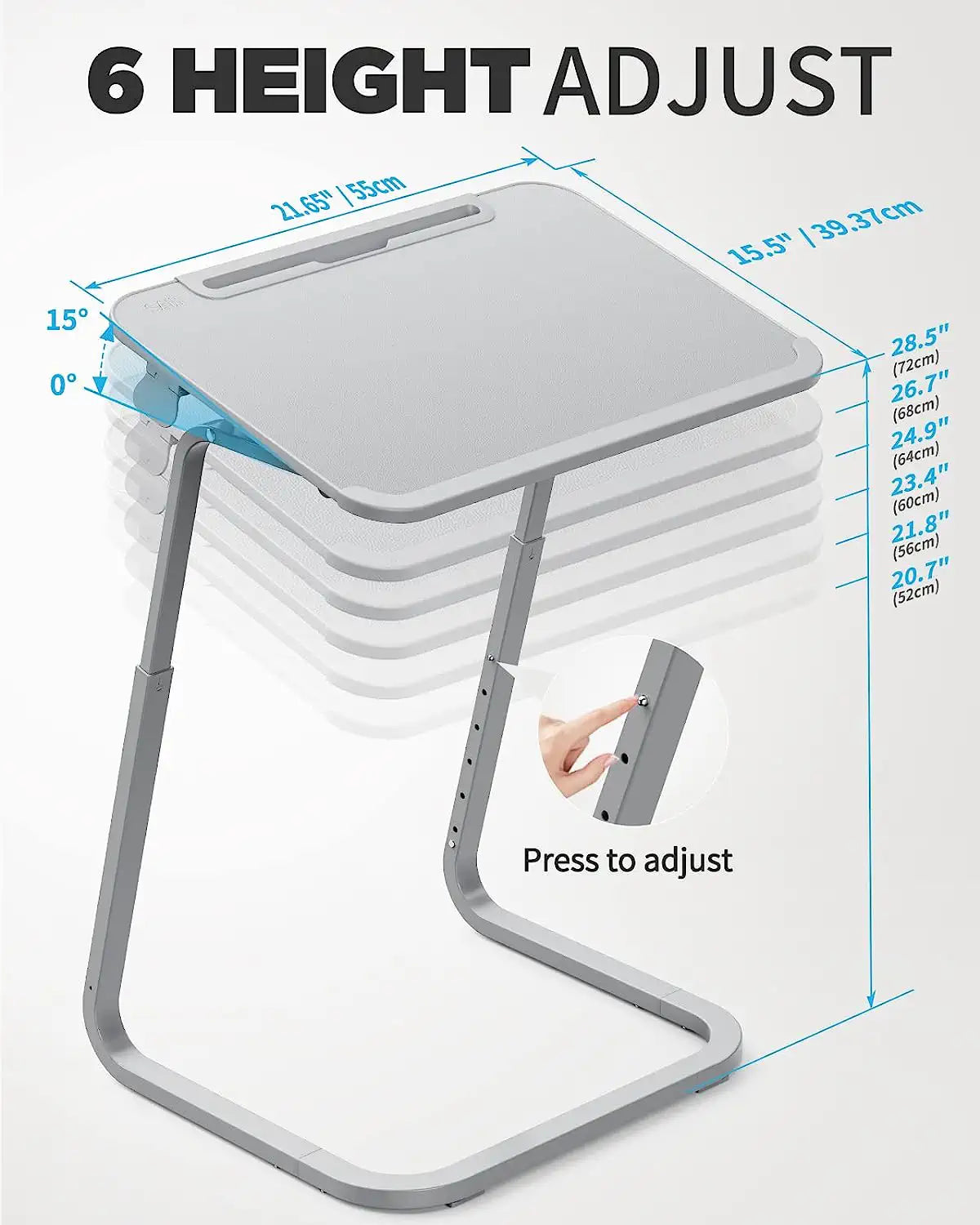 SAIJI - Laptop Bed Table - F2