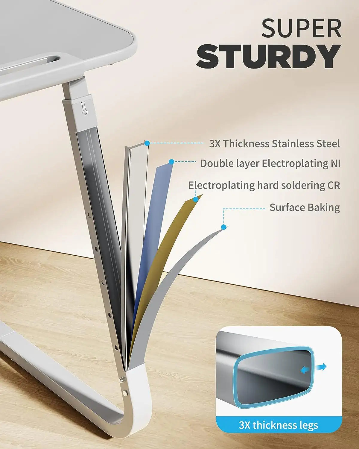 SAIJI - Laptop Bed Table - F2