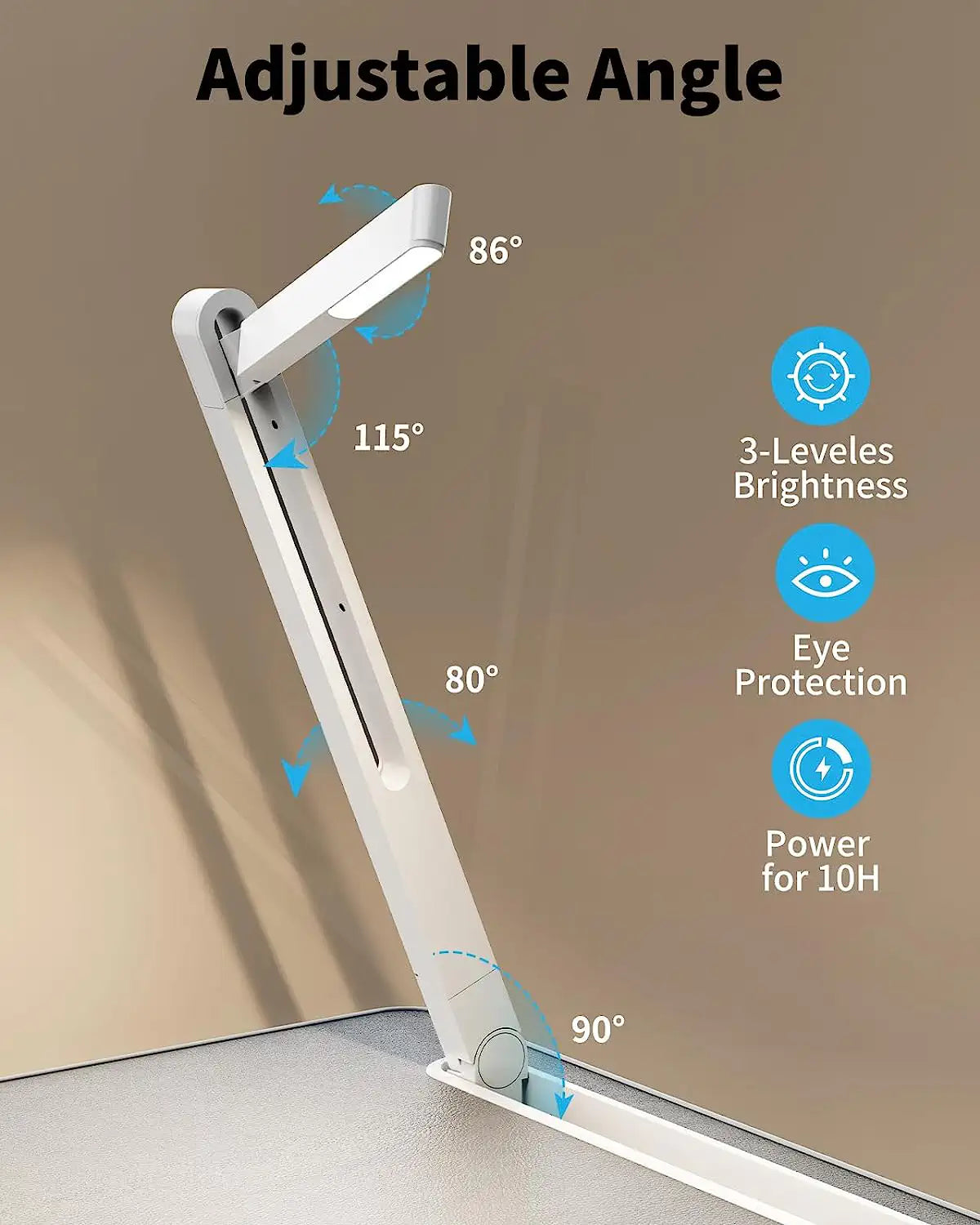 SAIJI - Foldable Laptop Desk - K8 Ultimate