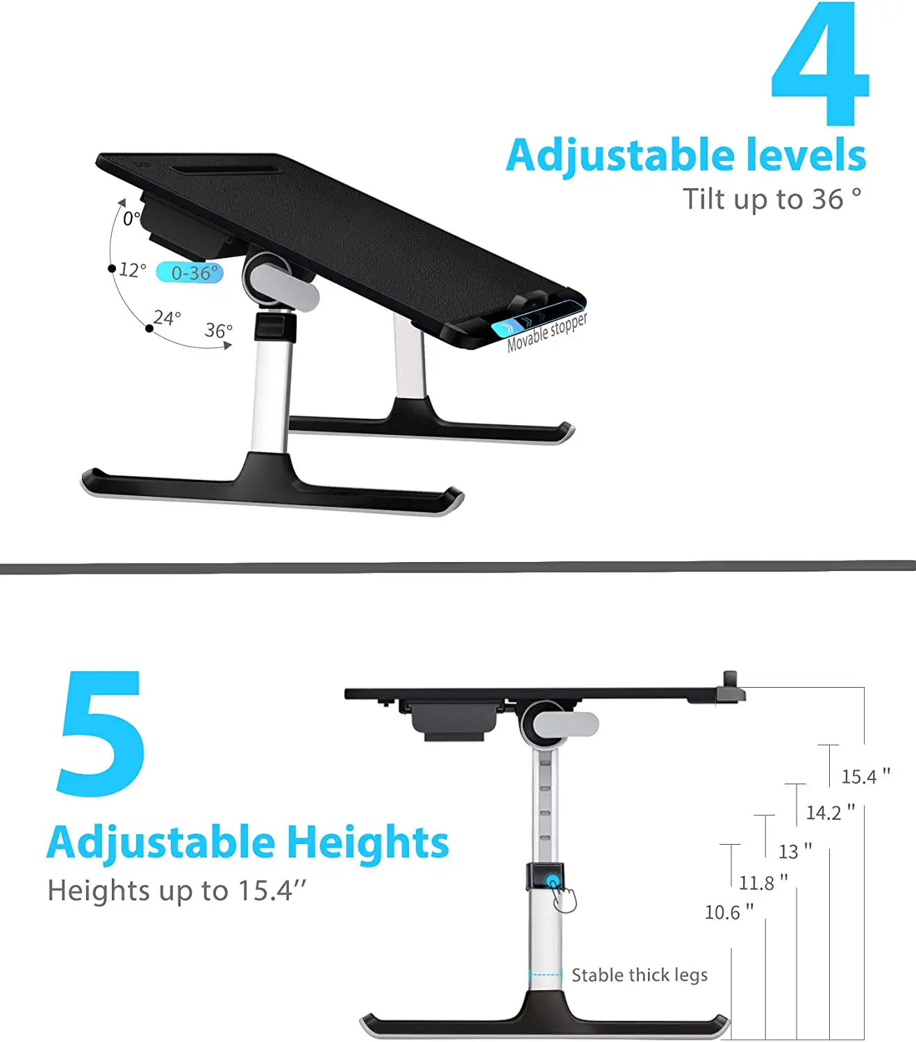 SAIJI - Portable laptop table - K7 Ultimate