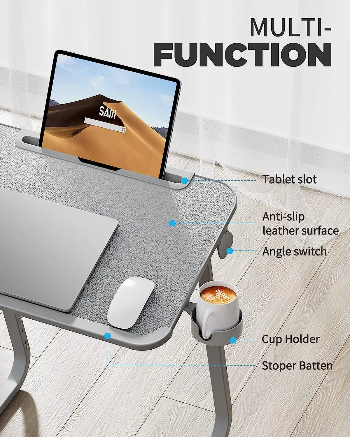 SAIJI - Laptop Bed Table - F2