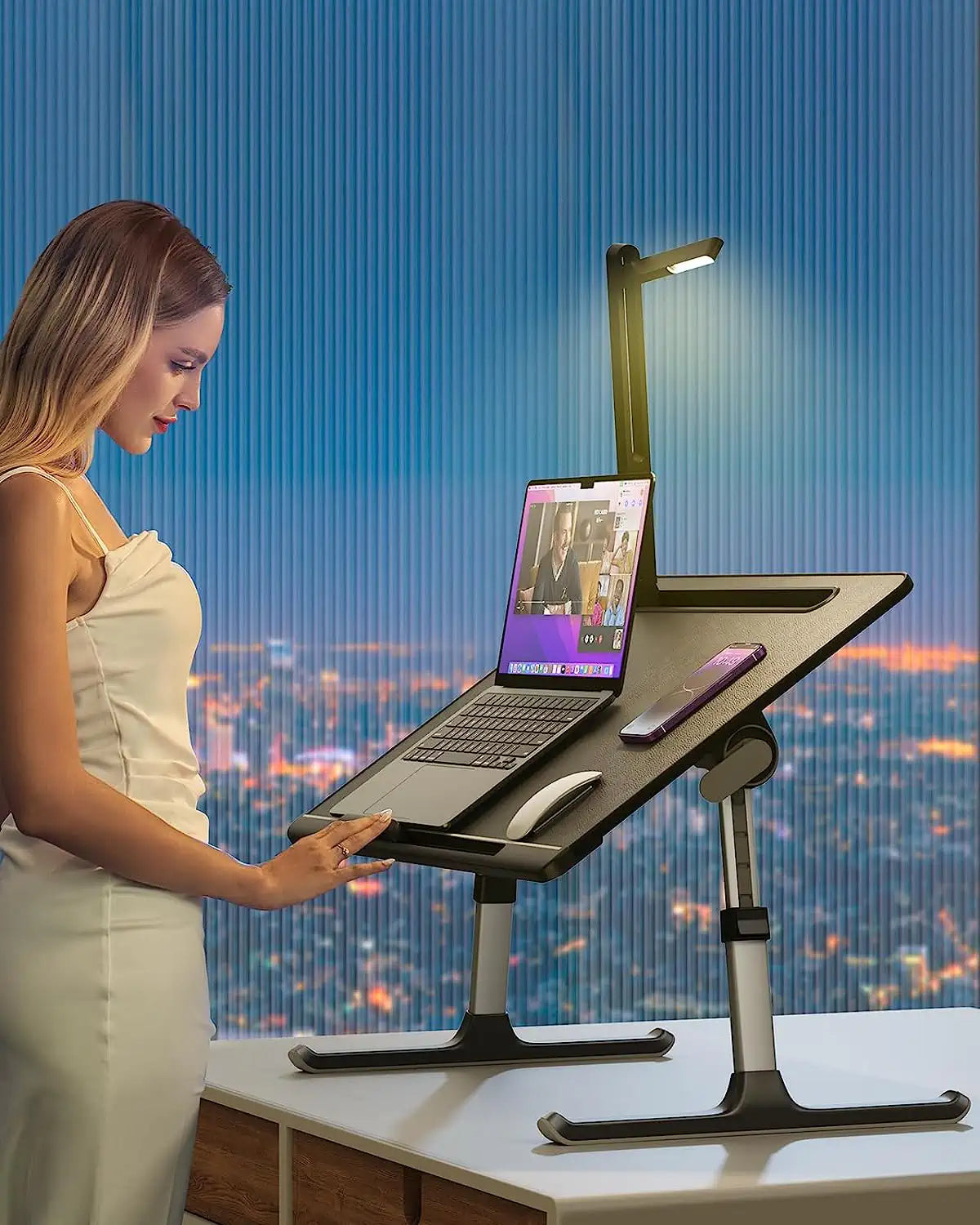 SAIJI - Foldable Laptop Desk - K8 Ultimate